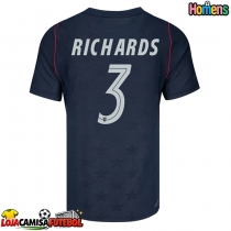 Camisa de Futebol Estados Unidos Chris Richards #3 Equipamento Secundário Mundo 2026 Manga Curta